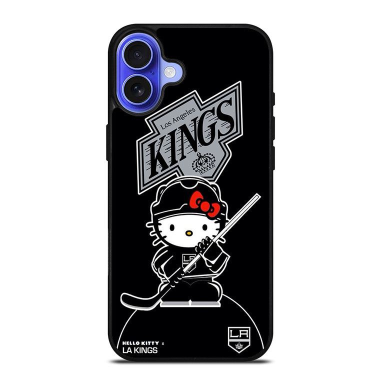 LA KINGS HELLO KITTY 1 iPhone 16 Case Cover LA KINGS HELLO KITTY 1 iPhone 16 Case Cover