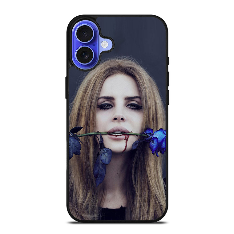 LANA DEL REY BLUE ROSE 1 iPhone 16 Case Cover