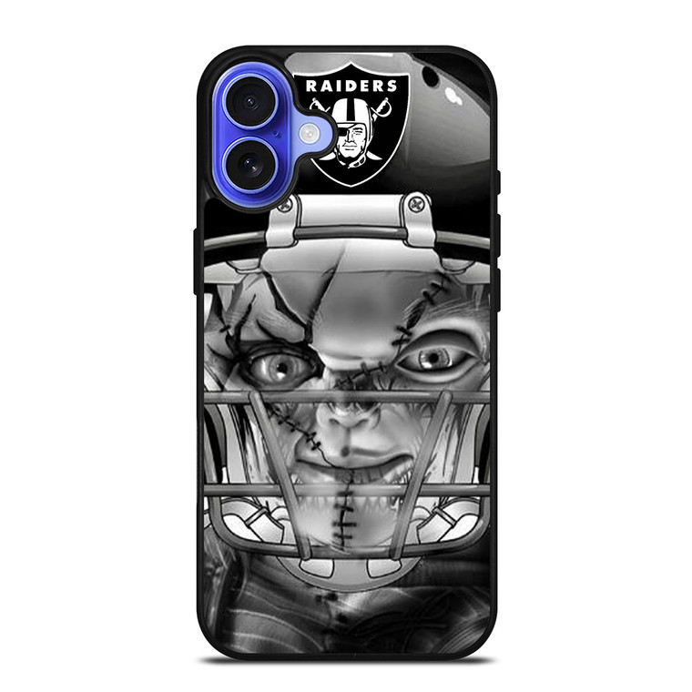 LAS VEGAS RAIDERS CHUCKY iPhone 16 Case Cover