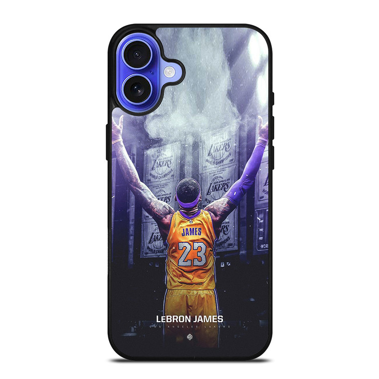 LEBRON JAMES LA LAKERS iPhone 16 Case Cover