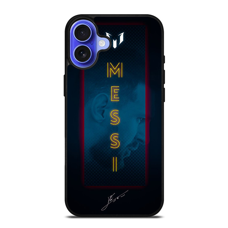 LEO MESSI SIGN LOGO iPhone 16 Case Cover