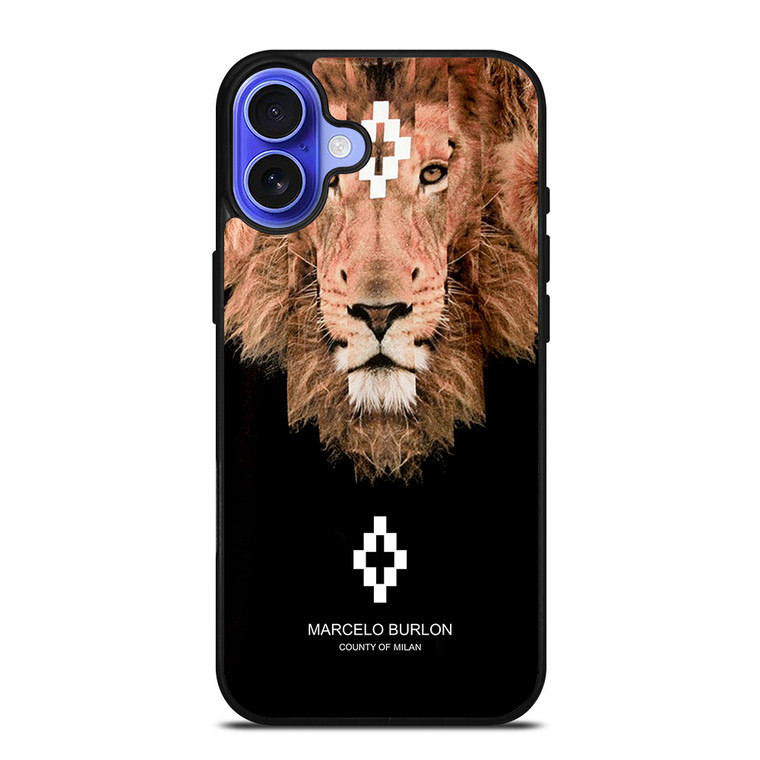 MARCELO BURLON LION iPhone 16 Case Cover