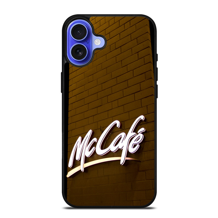 MCCAFE LOGO iPhone 16 Case Cover