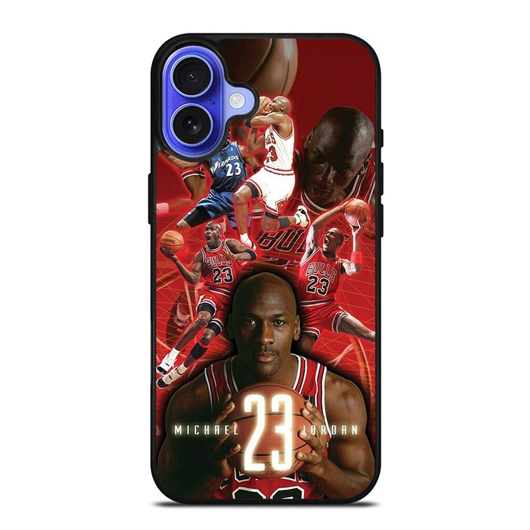 MICHAEL JORDAN MJ23 iPhone 16 Case Cover MICHAEL JORDAN MJ23 iPhone 16 Case Cover