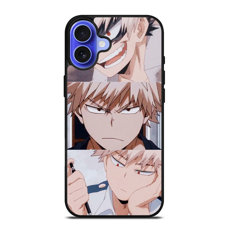 MY HERO ACADEMIA BAKUGOU FACE iPhone 16 Case Cover MY HERO ACADEMIA BAKUGOU FACE iPhone 16 Case Cover