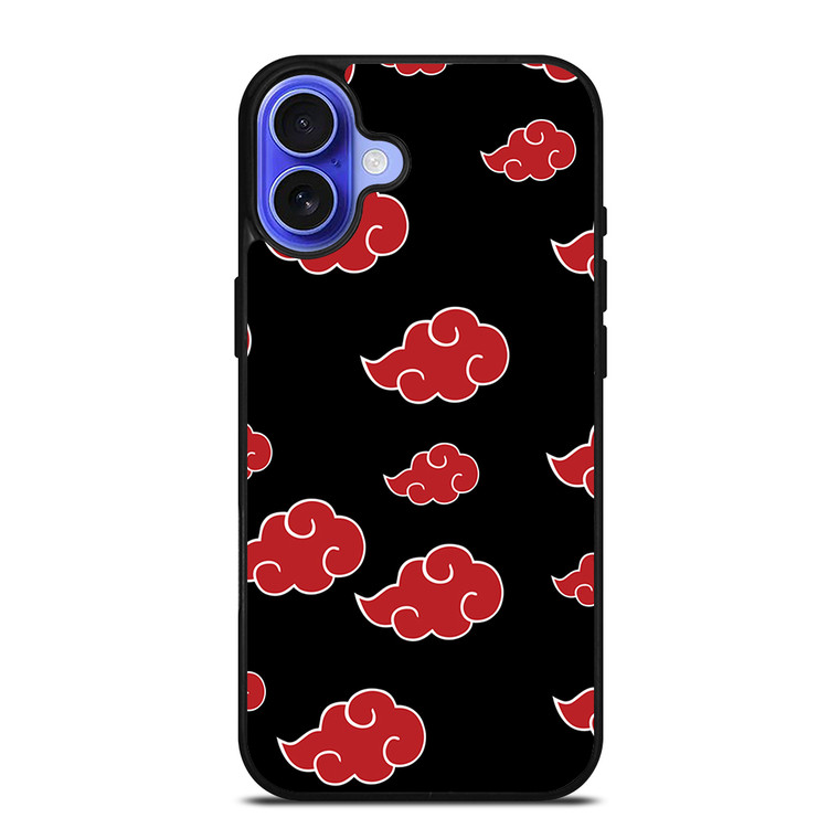NARUTO AKATSUKI CLOUDS iPhone 16 Case Cover