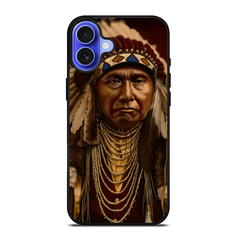 NATIVE AMERICAN PEOPLE iPhone 16 Case Cover