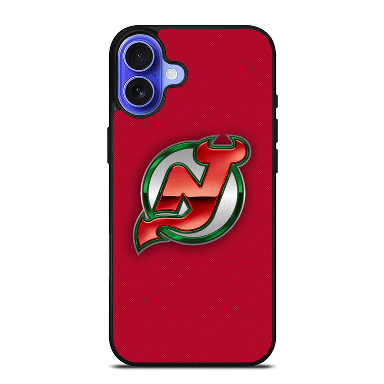 NEW JERSEY DEVILS LOGO iPhone 16 Case Cover