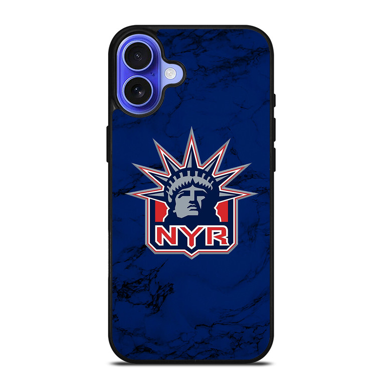 NEW YORK RANGERS MARBLE iPhone 16 Case Cover