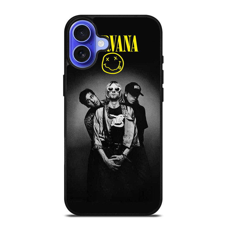 NIRVANA ROCK BAND iPhone 16 Case Cover