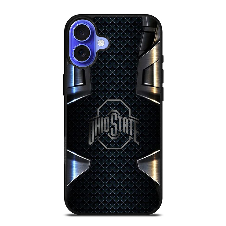 OHIO STATE METAL iPhone 16 Case Cover