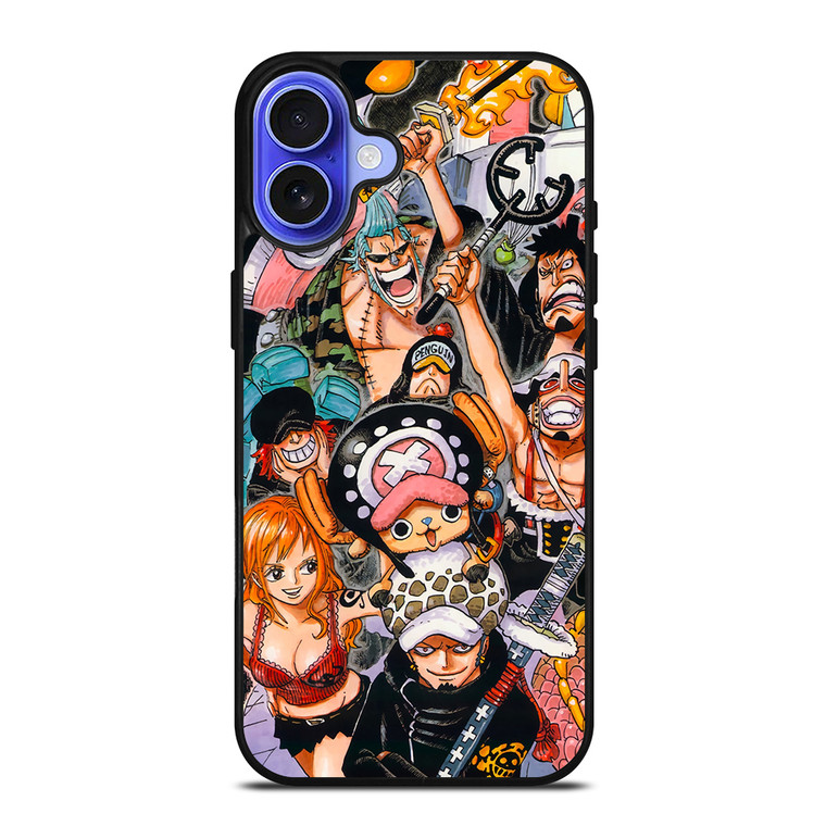 ONE PIECE ANIME CHARACTER 2 iPhone 16 Case Cover