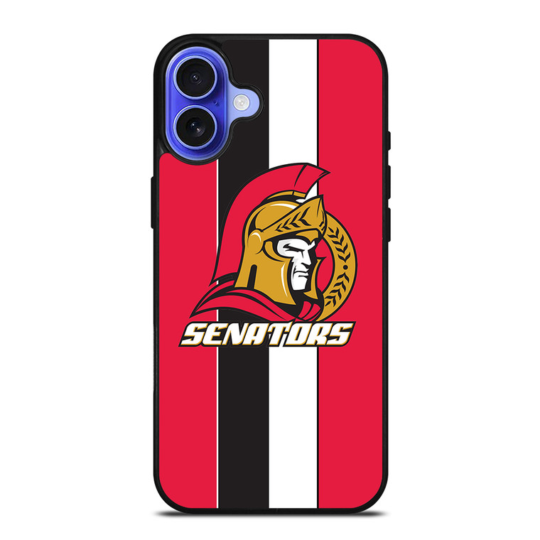 OTTAWA SENATORS STRIPE iPhone 16 Case Cover OTTAWA SENATORS STRIPE iPhone 16 Case Cover