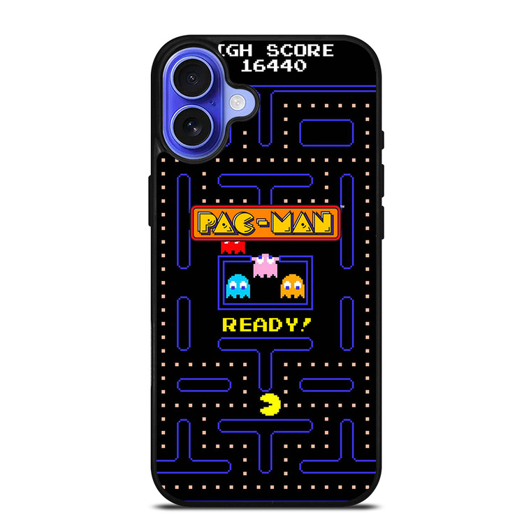 PAC MAN GAME iPhone 16 Case Cover