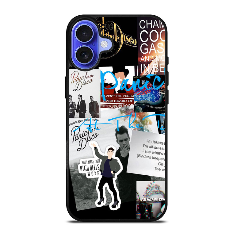 PANIC AT THE DISCO COLLAGE iPhone 16 Case Cover