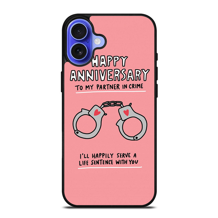 PARTNER IN CRIME 1 iPhone 16 Case Cover