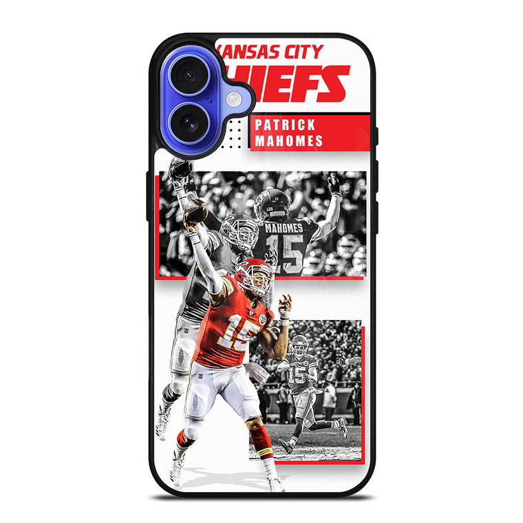 PATRICK MAHOMES CHIEFS iPhone 16 Case Cover