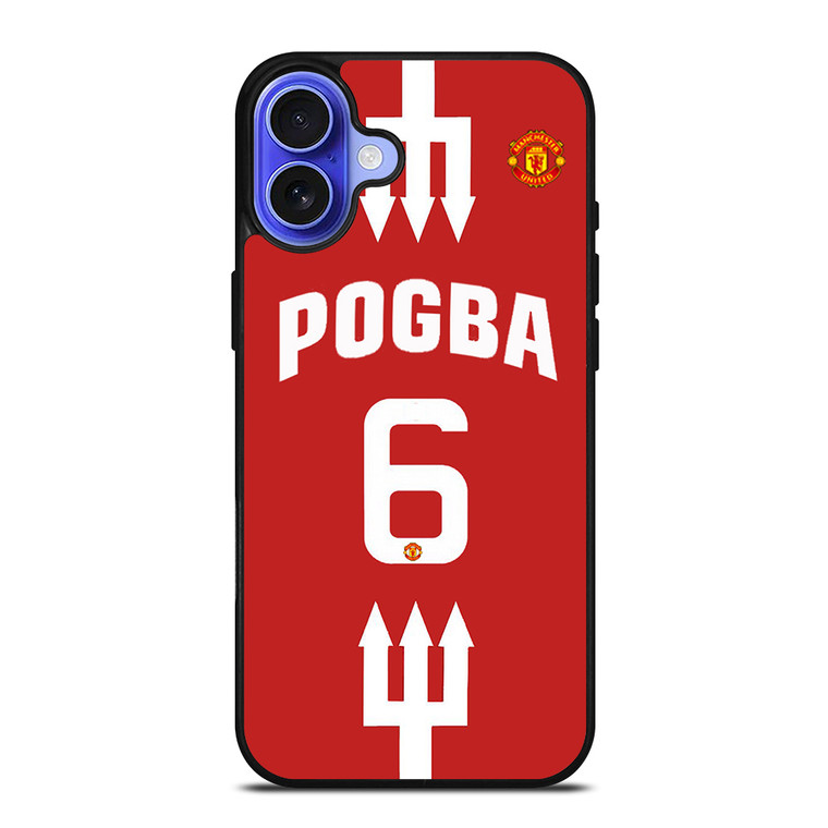 PAUL POGBA 6 iPhone 16 Case Cover