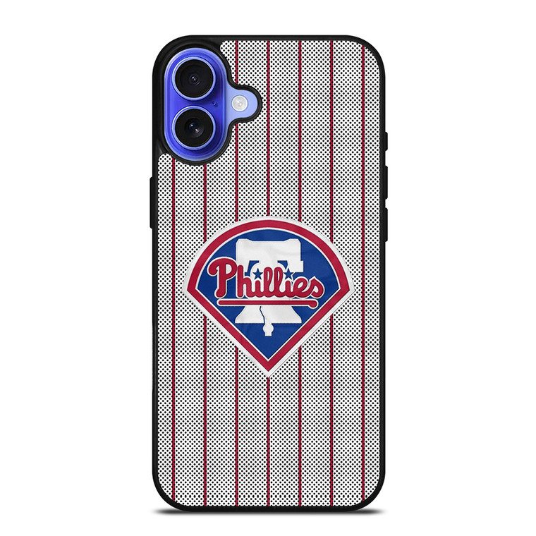 PHILADELPHIA PHILLIES LOGO iPhone 16 Case Cover PHILADELPHIA PHILLIES LOGO iPhone 16 Case Cover