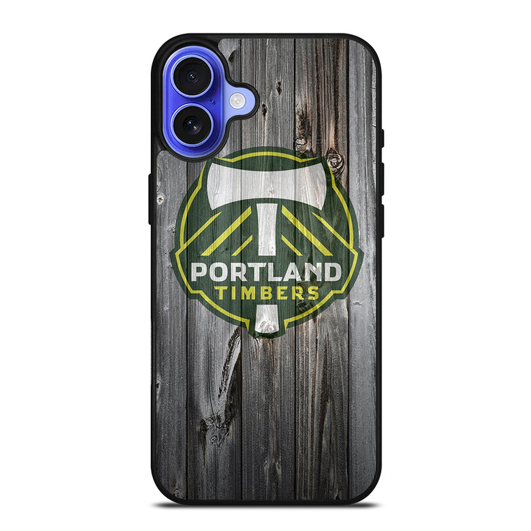 PORTLAND TIMBERS WOODEN iPhone 16 Case Cover