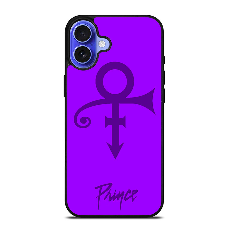 PRINCE PURPLE RAIN LOGO iPhone 16 Case Cover