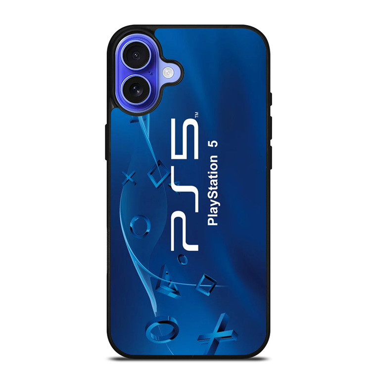 PS5 PLAYSTATION 5 LOGO iPhone 16 Case Cover