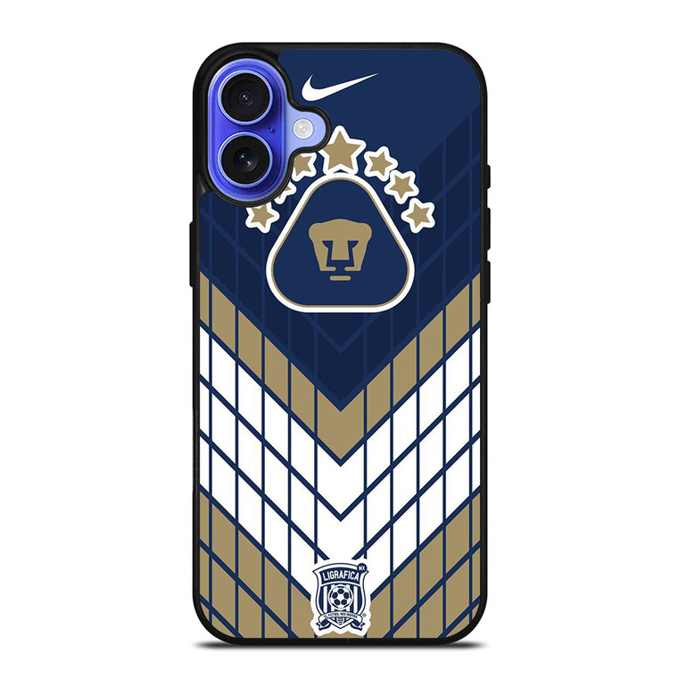 PUMAS UNAM CLUB DE FUTBOL iPhone 16 Case Cover