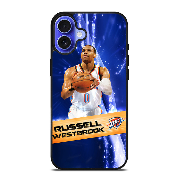 RUSSELL WESTBROOK ART iPhone 16 Case Cover