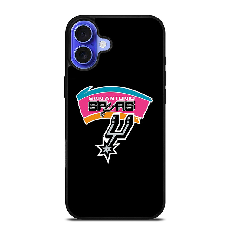 SAN ANTONIO SPURS NBA LOGO iPhone 16 Case Cover SAN ANTONIO SPURS NBA LOGO iPhone 16 Case Cover