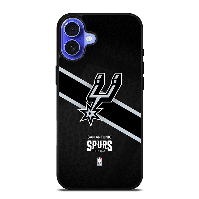 SAN ANTONIO SPURS NBA SYMBOL iPhone 16 Case Cover SAN ANTONIO SPURS NBA SYMBOL iPhone 16 Case Cover