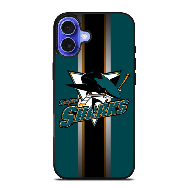SAN JOSE SHARKS iPhone 16 Case Cover