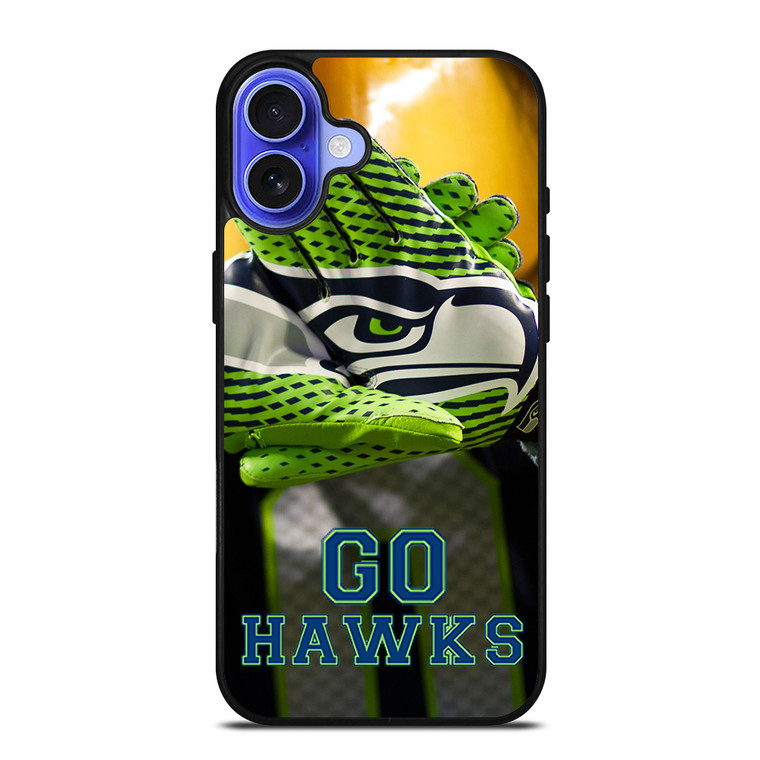 SEATTLE SEAHAWKS GO HAWKS iPhone 16 Case Cover