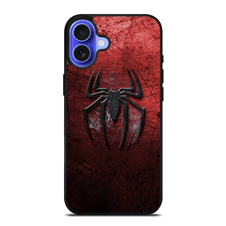 SPIDERMAN GRUNGY LOGO iPhone 16 Case Cover SPIDERMAN GRUNGY LOGO iPhone 16 Case Cover