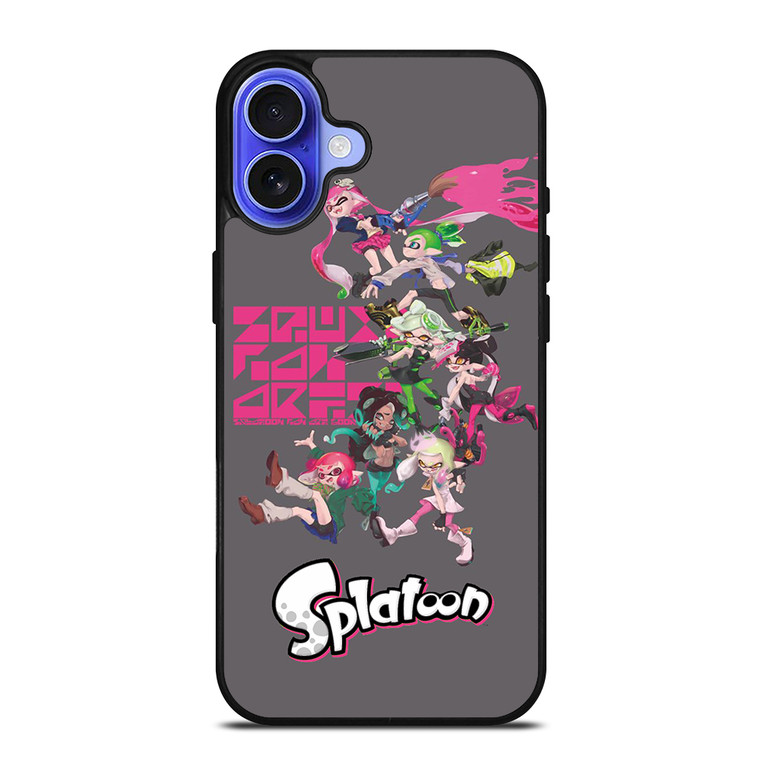 SPLATOON GAME 2 iPhone 16 Case Cover