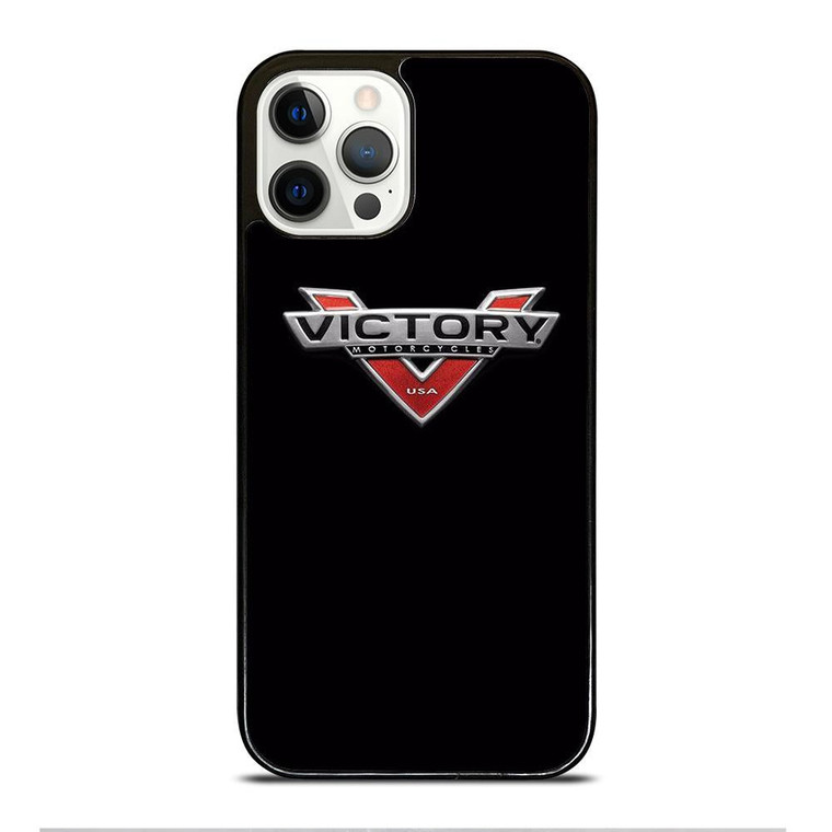 VICTORY BLACK LOGO iPhone 12 Pro Case Cover