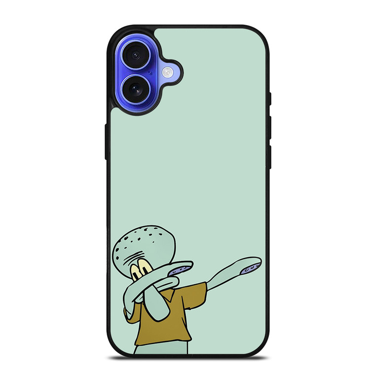 SQUIDWARD DAB iPhone 16 Case Cover