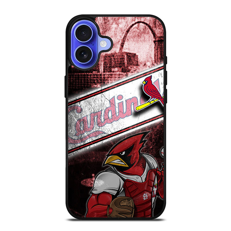 ST LOUIS CARDINALS MASCOT iPhone 16 Case Cover