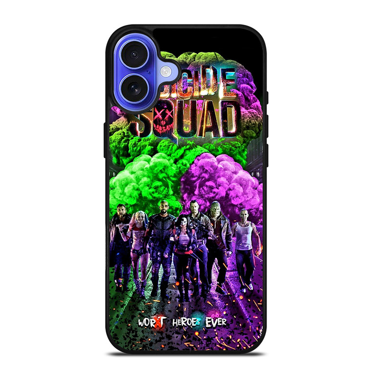 SUICIDE SQUAD SUPERHERO iPhone 16 Case Cover