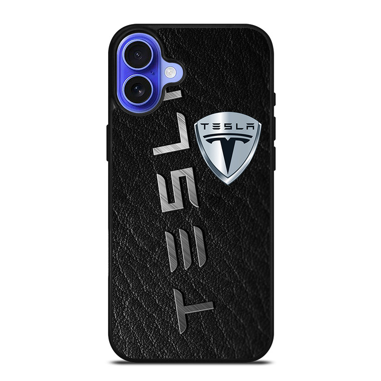 TESLA LOGO NEW iPhone 16 Case Cover