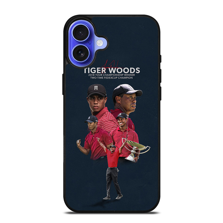 TIGER WOODS SIGNATURE iPhone 16 Case Cover
