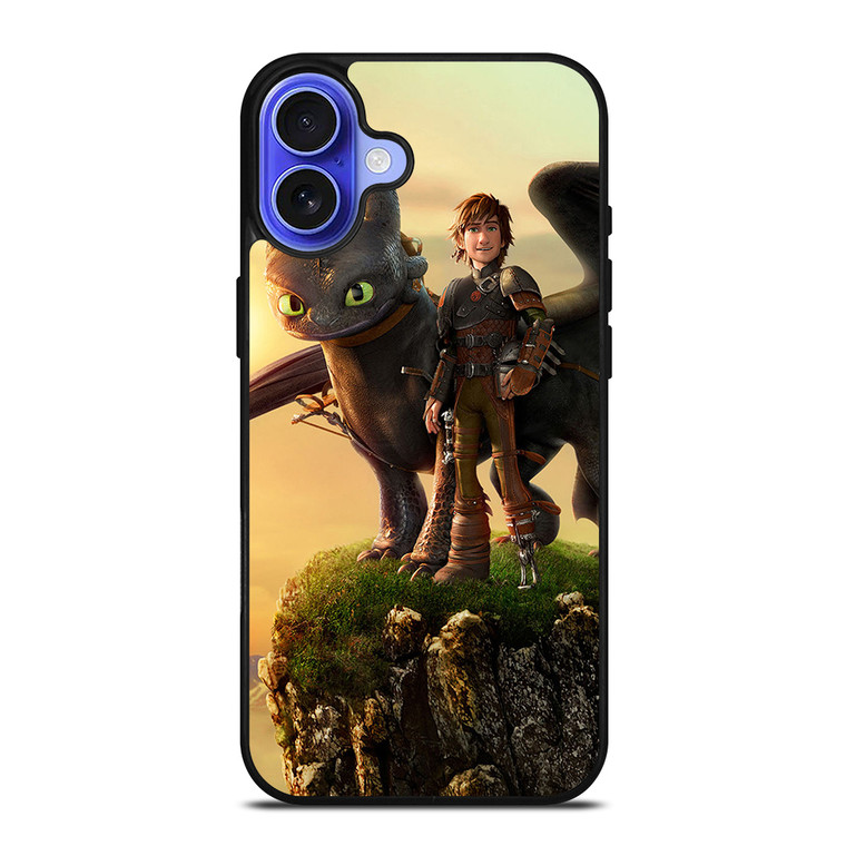 TOOTHLESS AND HICCUP iPhone 16 Case Cover