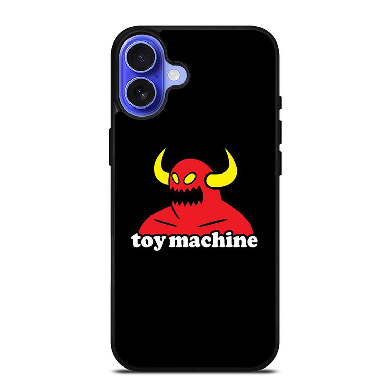 TOY MACHINE SKATEBOARD LOGO iPhone 16 Case Cover