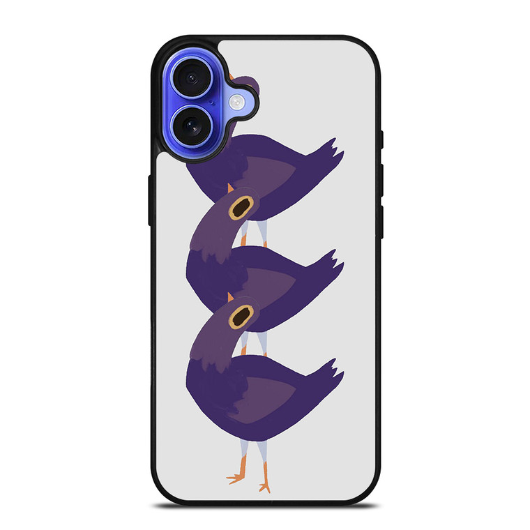 TRASH DOVE BIRD 2 iPhone 16 Case Cover