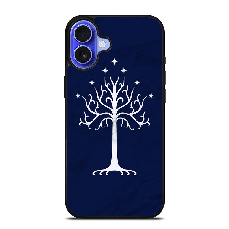 TREE OF GONDOR MARBLE LOGO iPhone 16 Case Cover