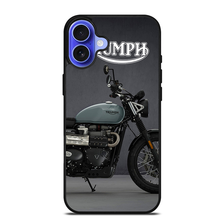 TRIUMPH MOTORCYCLE LOGO iPhone 16 Case Cover