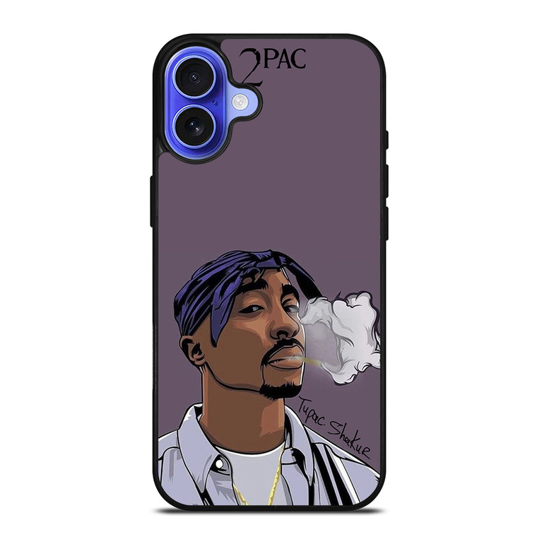 TUPAC 2PAC SHAKUR iPhone 16 Case Cover