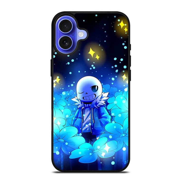 UNDERTALE SANS POSE iPhone 16 Case Cover