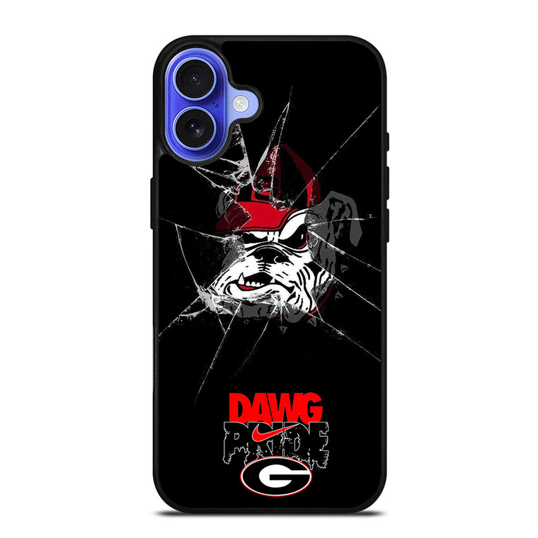 UNIVERSITY GEORGIA BULLDOGS 1 iPhone 16 Case Cover