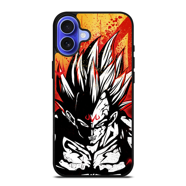 VEGETA MAJIN DRAGON BALL ART iPhone 16 Case Cover