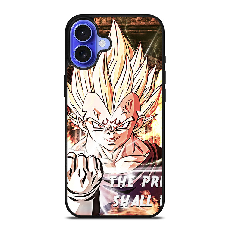 VEGETA MAJIN SAIYAN PRINCE iPhone 16 Case Cover VEGETA MAJIN SAIYAN PRINCE iPhone 16 Case Cover